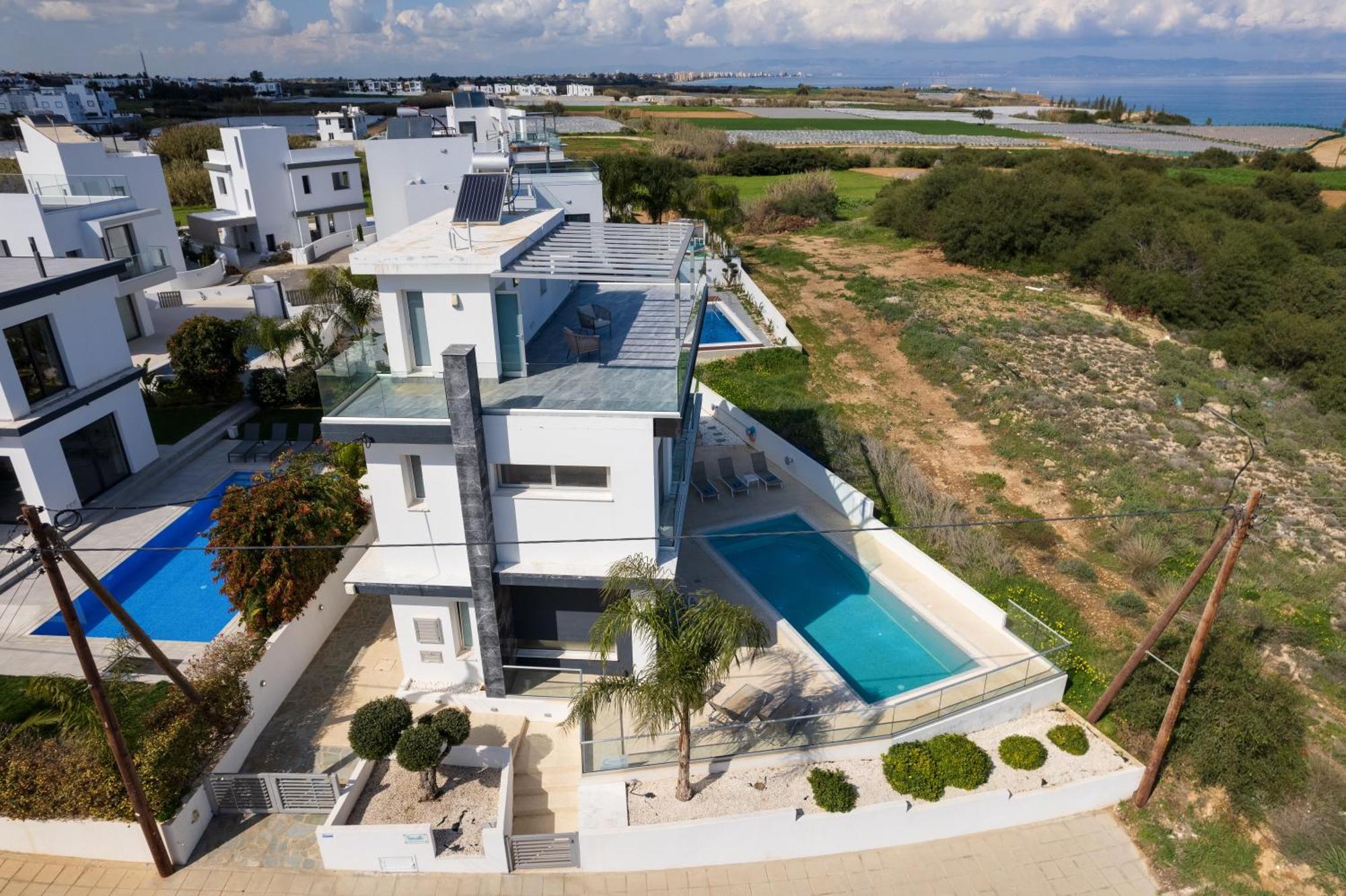 Seaside Luxury Villa Paralimni Exteriér fotografie