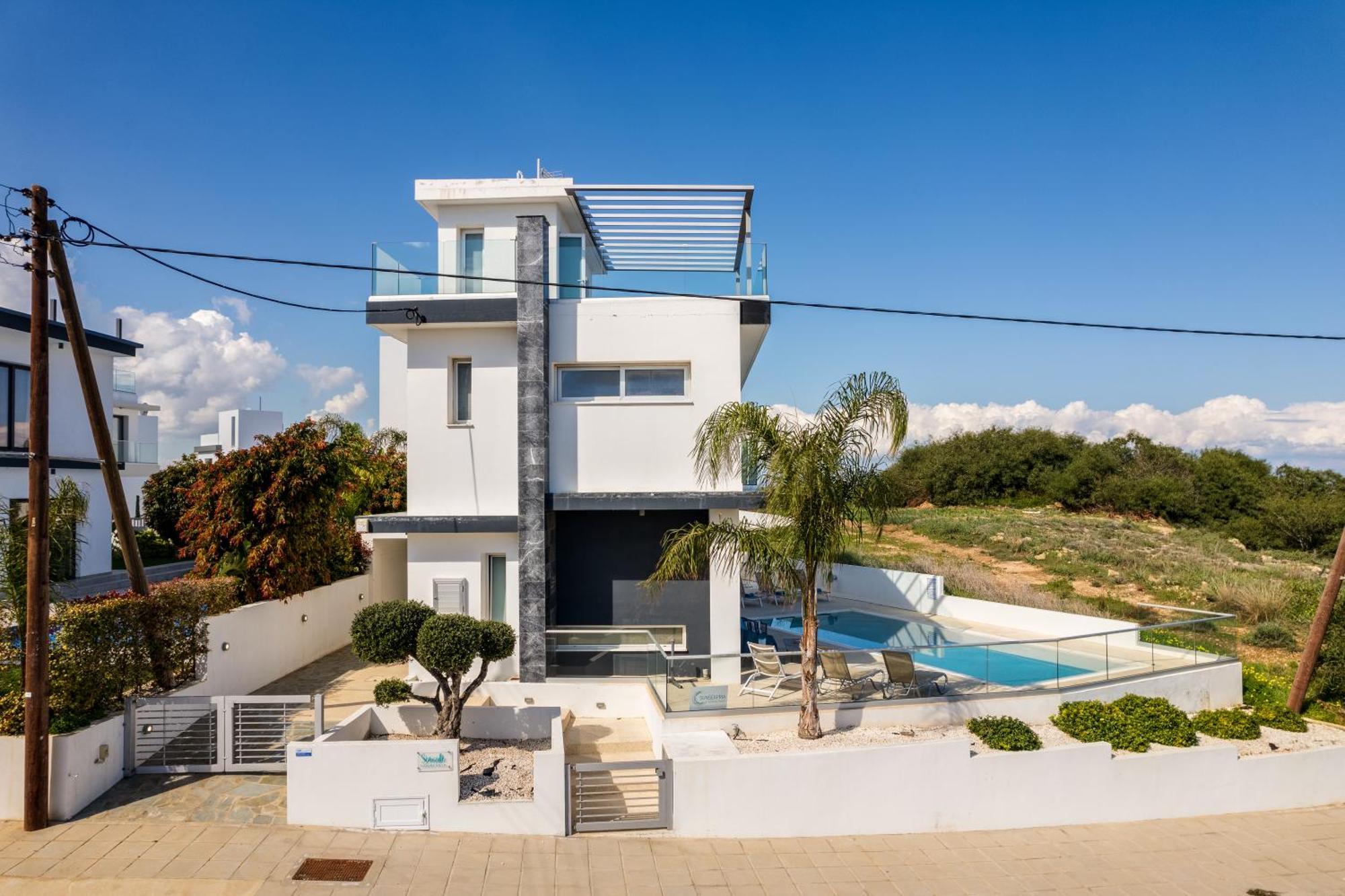 Seaside Luxury Villa Paralimni Exteriér fotografie