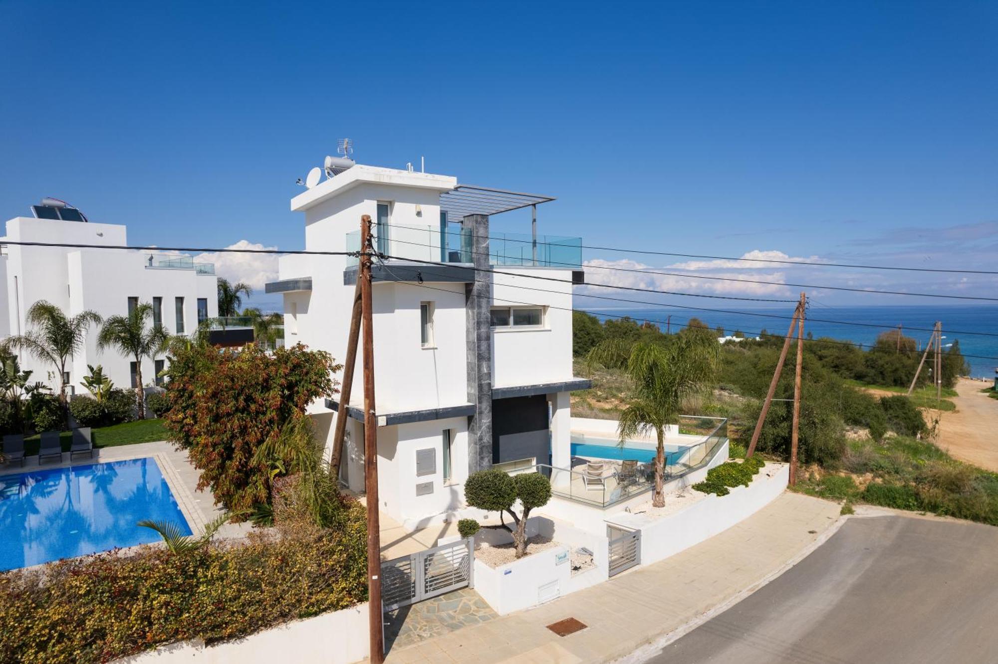 Seaside Luxury Villa Paralimni Exteriér fotografie
